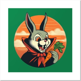 THE VAMPIRE BUNNY Posters and Art